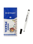 Маркер для ткани Centropen 2739, узел 3.9 мм, линия 1.8 мм, чёрный - Фото 4