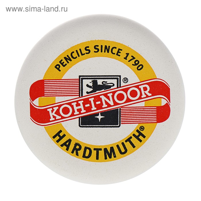 

Ластик Koh-I-Noor 6241 круглый, диаметр 52 мм
