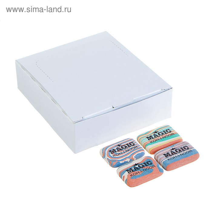 Ластик Koh-I-Noor 6516/40 MAGIC для карандашей и пастели, МИКС - Фото 1