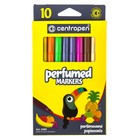 Фломастеры 10 цветов, Centropen Perfumed 2589/10, ароматические, линия 2-3 мм - Фото 1