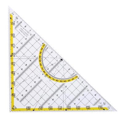 Треугольник 45 градусов с держателем Koh-I-Noor