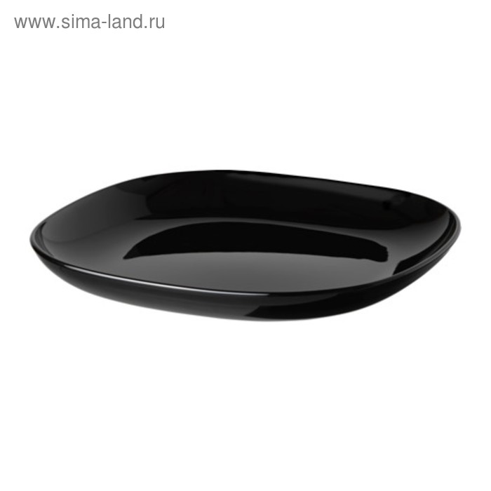 Тарелка, черный БАККИГ - Фото 1