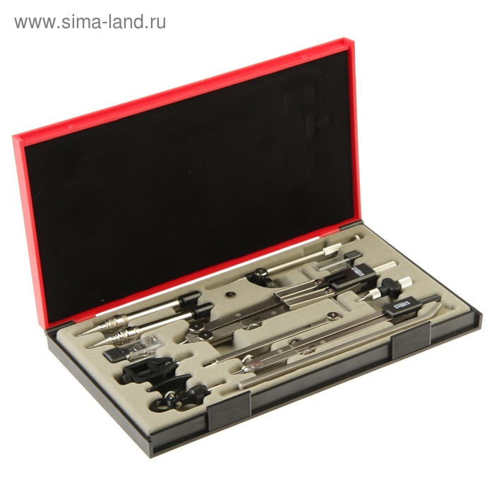 Готовальня Koh-I-Noor 9452, профессиональная, 13 предметов, в пластиковом футляре