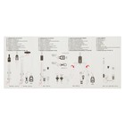 Готовальня Koh-I-Noor 9452, профессиональная, 13 предметов, в пластиковом футляре - Фото 5