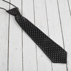 Набор для мальчика "Любимчик девчонок" 3-6 лет, галстук 28 см, носки 14 р-р, п/э, черн/сер - Фото 4