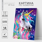 Картина по номерам без подрамника «Единорог», 30×40 см - Фото 1