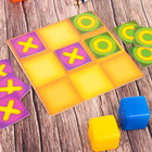 Логическая игрушка крестики-нолики для детей, 10 деталей - Фото 3