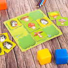 Логическая игрушка крестики-нолики для детей "Весёлый ёжик", 10 деталей - Фото 3