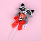 Мягкая игрушка на палочке «Для тебя», енот, 42 см - Фото 2