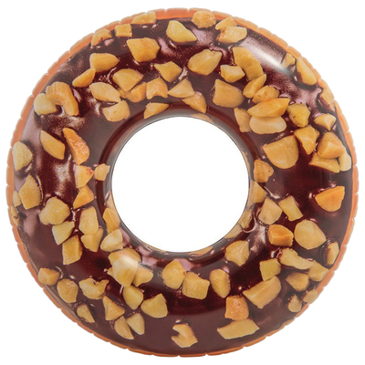 Круг для плавания «Пончик», шоколадный, d=99 см, от 9 лет, 56262NP INTEX