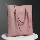 Сумка женская 2 в 1 на молнии, 1 отдел, сумка на длинном ремне, цвет розовый - Фото 2