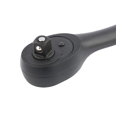 Трещотка Gross 3/8", 72 зуба, Comfort, с быстрым сбросом, CrV, 2-х комп. рукоятка