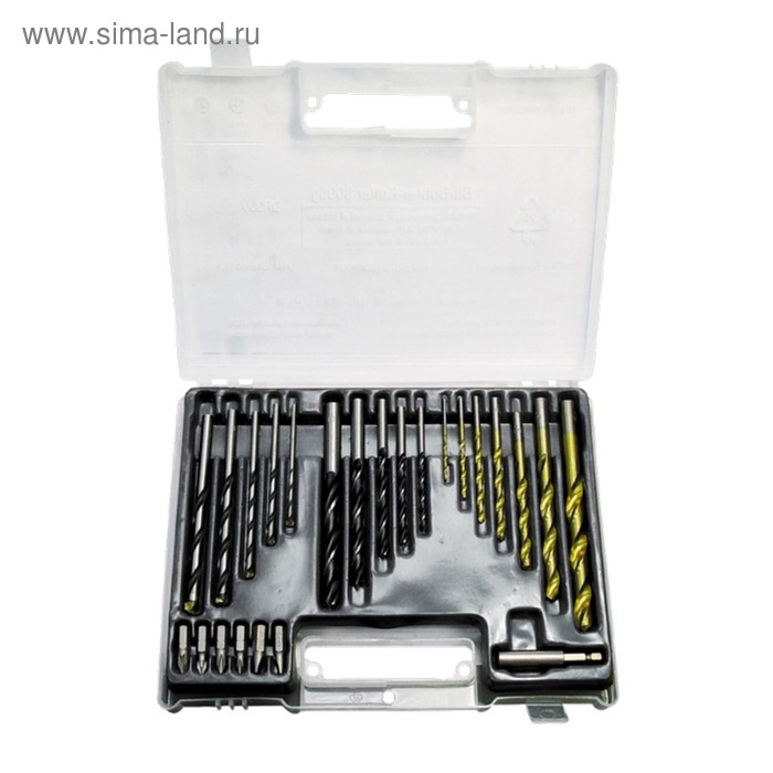 Набор сверл MATRIX, комбинированный, бетон/металл/дерево 4-10/2-10/4-10 мм, дюбели - Фото 1