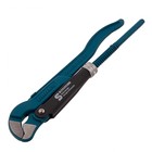 Ключ GROSS, трубный, рычажный, № 0, 0.5", цельнокованый, CrV, тип "S" - Фото 1