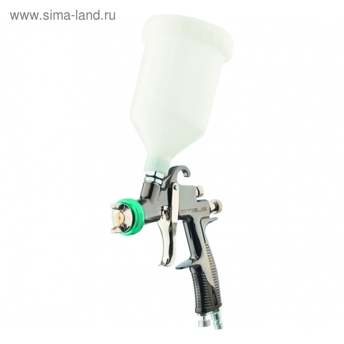 Краскораспылитель STELS AG 950 LVLP, профессиональный, гравитационного типа, сопло 1.5 мм - Фото 1