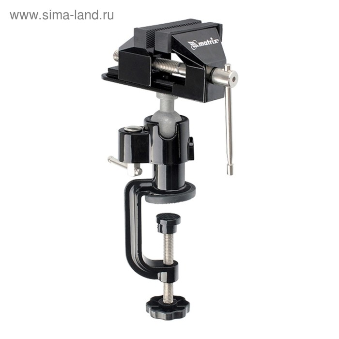 Тиски MATRIX настольные, многофункциональные, шарнирный механизм - Фото 1