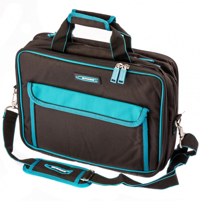 Сумка для инструмента GROSS Meister, 31 карман, наплечный ремень, 400×170×300 мм - Фото 1