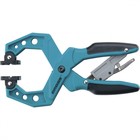 Струбцина клещеобразная GROSS, пластик, храповый механизм жесткой фиксации, 2-1/4"/58 мм - Фото 1