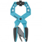 Струбцина клещеобразная GROSS, пластик, храповый механизм жесткой фиксации, 4"/100 мм - Фото 3