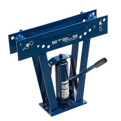 Трубогиб STELS, гидравлический, 12 т, в комплекте с башмаками 1/2"–2"