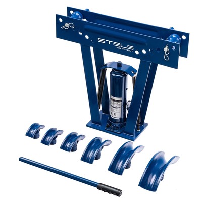Трубогиб STELS, гидравлический, 12 т, в комплекте с башмаками 1/2"–2"