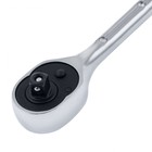 Трещотка GROSS, телескопическая, 3/8", 215-315 мм, CrV, хромир., 2-х комп. рукоятка - Фото 3