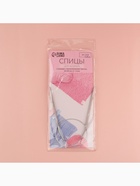 Спицы круговые, для вязания, с металлическим тросом, d=3 мм, 10/40 см - Фото 6