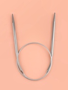 Спицы круговые, для вязания, с металлическим тросом, d=4.5 мм, 10/40 см - Фото 2