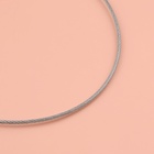 Спицы круговые, для вязания, с металлическим тросом, d=4 мм, 14/80 см - Фото 4