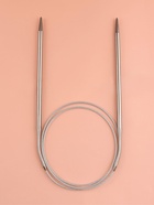 Спицы круговые, для вязания, с металлическим тросом, d=4.5 мм, 14/80 см - Фото 2