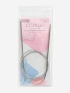 Спицы круговые, для вязания, с металлическим тросом, d=3 мм, 14/100 см - Фото 5