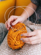 Спицы круговые, для вязания, с металлическим тросом, d=3 мм, 14/100 см - Фото 6