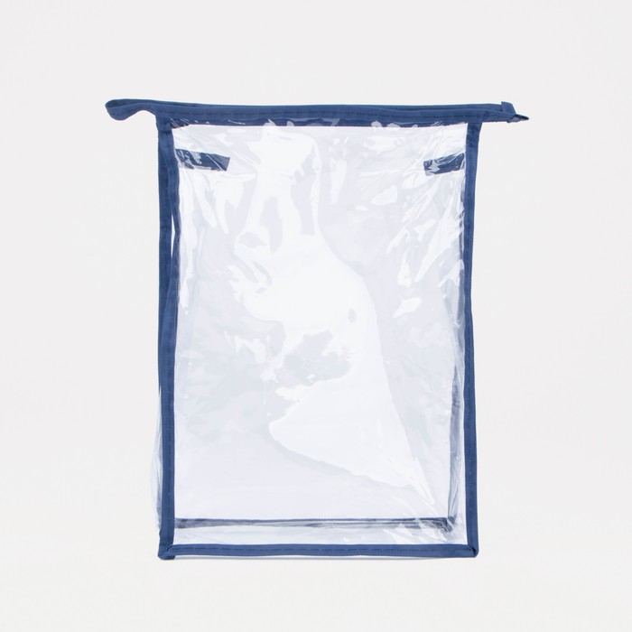 Косметичка на молнии, цвет синий 2935744