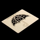 Чипборд картон "Зонтик" [1] толщ.0,9-1,15мм 6х6 см - Фото 3