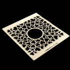 Чипборд картон "Рамка для фото "Сердца" толщ.0,9-1,15мм 13х13 см - Фото 3
