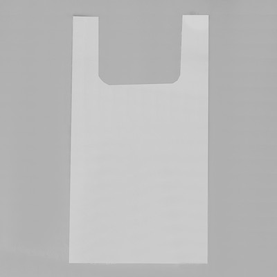 Пакет майка, на втулке, 25×45 см, 12 мкм