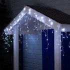 УЦЕНКА Гирлянда "Бахрома" улич. УМС,Ш: 3 м, В: 0,6 м, Н.С. 3W LED-160-240V, БЕЗ контр. БЕЛЫЙ - фото 13712326