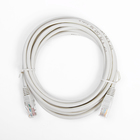Патч-корд Cablexpert PP12-3M, UTP 5е кат., RJ-45(m)-RJ-45(m), 3 м, серый Уценка - Фото 1