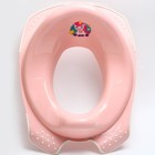 Детская накладка - сиденье на унитаз «Мишка» антискользящая, цвет розовый - Фото 7