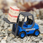 Машина металлическая Forklift Optima" погрузчик 1:24 МИКС 1509 - Фото 2