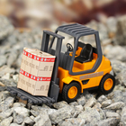 Машина металлическая Forklift Optima" погрузчик 1:24 МИКС 1509 - Фото 6