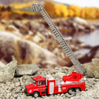 Машина металлическая Fire Liquidator Truck - пожарная, с лестницей, масштаб 1:48 - Фото 2