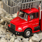 Машина металлическая Fire Liquidator Truck - пожарная, с лестницей, масштаб 1:48 - Фото 4
