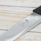 Нож кухонный «Мечта повара», 19,5 см, цвет чёрный - Фото 3
