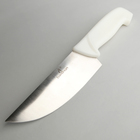 Нож кухонный, 15 см, пластиковая ручка, толщина лезвия 1,8 мм, цвет белый - Фото 1