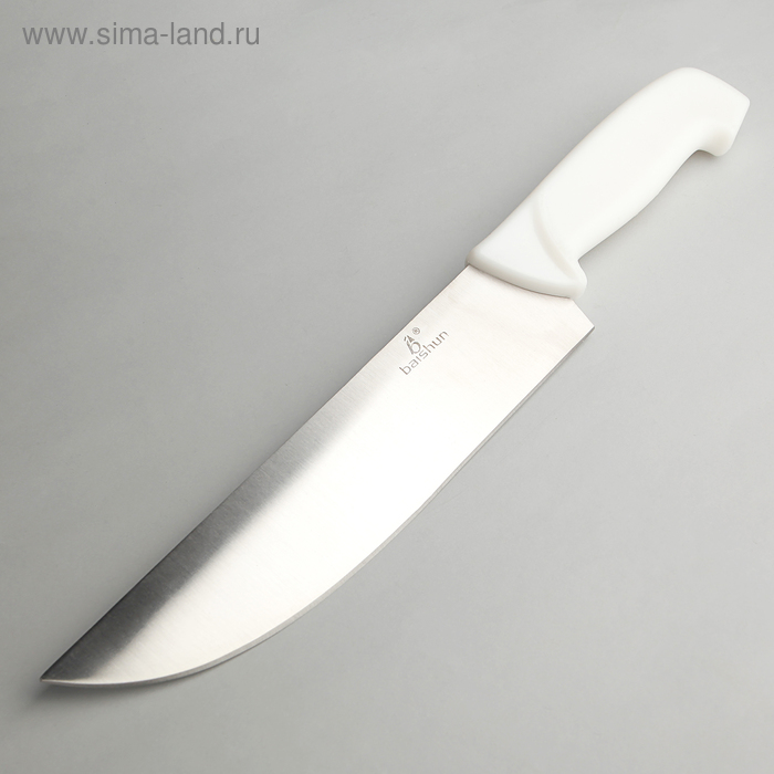 Нож кухонный, 22 см, пластиковая ручка, толщина лезвия 1,8 мм - Фото 1