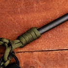 Инструменты для выживания 3 в 1: карабин, огниво, верёвка из паракорда, МИКС,16,5 × 2 см - Фото 3