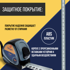 Рулетка ТУНДРА, двухкомпонентный корпус, 5 м × 25 мм - Фото 3