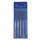 Набор надфилей алмазных ТУНДРА, обрезиненные рукоятки, 50×140×3 мм, 5 шт. - Фото 2