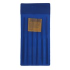 Набор надфилей алмазных ТУНДРА, обрезиненные рукоятки, 50×140×3 мм, 6 шт. - Фото 3